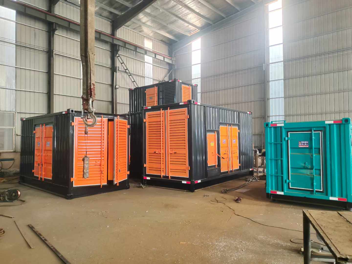 浮山500kw柴油发电机组可以带动多少功率设备？